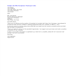 Acceptance Of Job Offer Thank You Letter gratis en premium templates