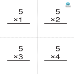 template topic preview image Multiplication Flashcards template