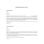 template preview imageRejection Letter