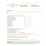 Contract Payment gratis en premium templates