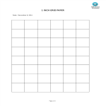 1 Inch Grid Paper gratis en premium templates