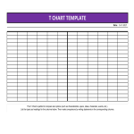 T-Chart template gratis en premium templates