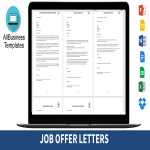 Sample Job Offer letter template gratis en premium templates