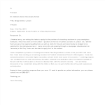 template topic preview image Formal Job Application Letter