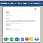 Emotional Farewell Email To Colleagues gratis en premium templates