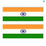template preview imageIndia Flag