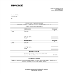 Printable Contractor Invoice gratis en premium templates