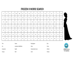 template preview imageWord Search Frozen 2 with answers