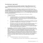 template topic preview image Employee Non Disclosure Agreement Model