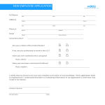 New Employee Application Sheet and HR Policy gratis en premium templates