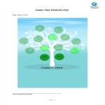 Family tree template free gratis en premium templates