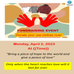 template topic preview image Used Clothes Fundraiser Flyer