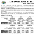 Employee Rate Sheet gratis en premium templates