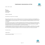 template topic preview image Temporary Resignation Letter Format