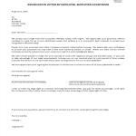 Resignation Letter by Employee, Employer Acceptance gratis en premium templates