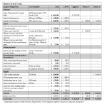 IT Project Budget Table Example in PDF Format gratis en premium templates