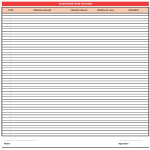 Telephone Time Tracker in Excel gratis en premium templates