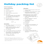 template topic preview image Holiday Packing Checklist template
