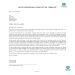 template topic preview image Hotel Operations Manager Cover Letter