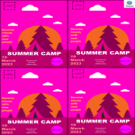 template preview imageSummer Camp flyer design