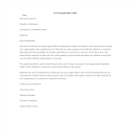 template topic preview image Grant Application Letter