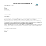 Professional Apology Letter gratis en premium templates