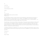 Job Application Letter For HR Executive gratis en premium templates