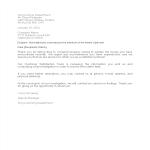 Quick Confirm Complaint Receive Letter of a Complaint gratis en premium templates