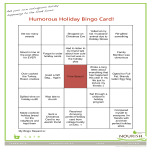 template topic preview image Printable Bingo Holiday Card