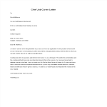 template topic preview image Chef Job Cover Letter