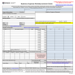 Business Reimbursement Form gratis en premium templates