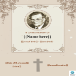 template preview imageFree obituary template father