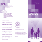 Domestic Violence Service Brochure gratis en premium templates