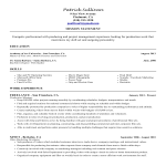 template topic preview image Sample Resume