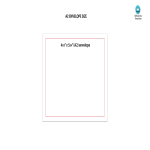 A2 envelope template gratis en premium templates