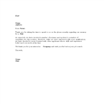 Rejection Letter Interview By Phone gratis en premium templates