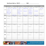 Blood Glucose & Meal Log gratis en premium templates