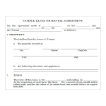 Rental Agreement For Business Lease gratis en premium templates