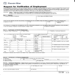 Employment Verification Request Form template gratis en premium templates