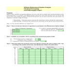 System Measurement Analysis Example gratis en premium templates