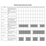 template topic preview image Monthly Computer Maintenance Schedule