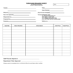 Sheet For Purchase Request Order gratis en premium templates