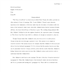 Literary Analysis Essay gratis en premium templates