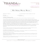 Wedding Planner Contract gratis en premium templates