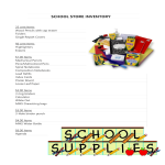 School Store Inventory gratis en premium templates