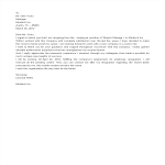 Thank You Letter To Employee After Resignation gratis en premium templates