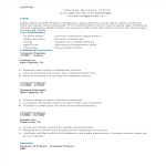 template topic preview image Computer Engineering Student Resume