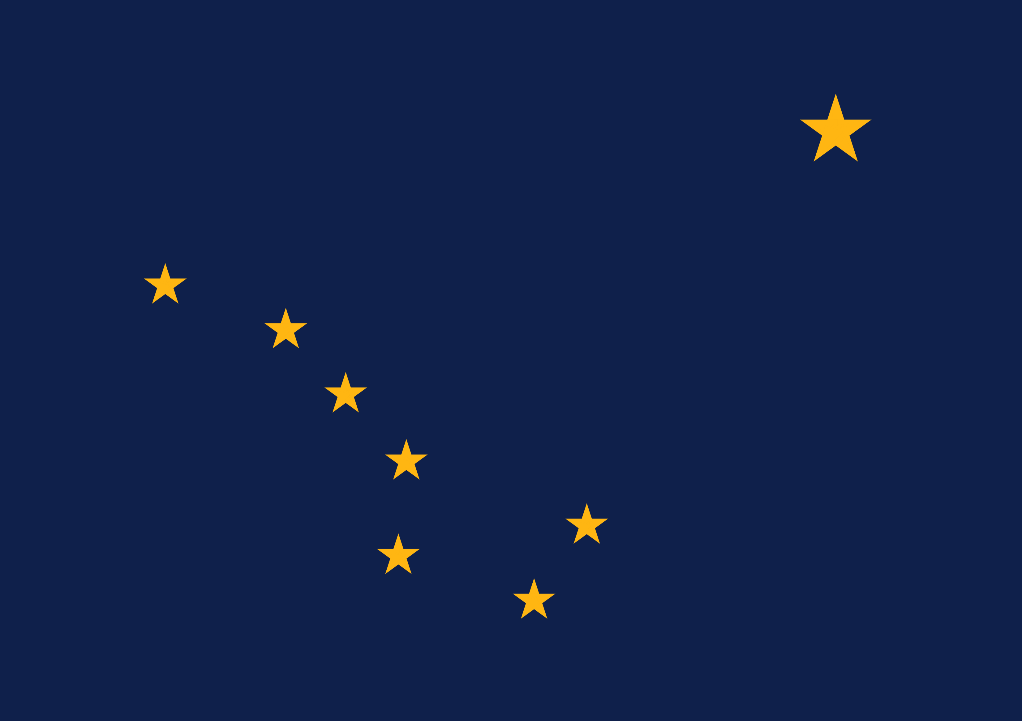 template topic preview image Alaska flag printable