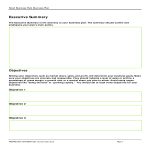 Vorschaubild der VorlageBusiness Plan for SME