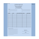 template topic preview image Commercial Invoice sample